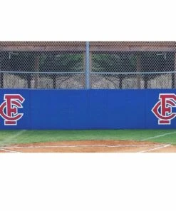 Cover Sports 3'H x 10'L Baseball/Softball Backstop Padding w/Graphics Orange -Cheap Softball Store a32 977 2