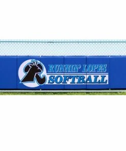 Cover Sports 3'H x 12'L Baseball/Softball Backstop Padding w/Graphics Tan
