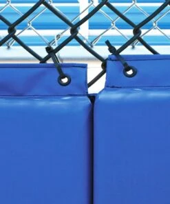 Cover Sports 4'H x 8'L Baseball/Softball Backstop Padding w/Graphics Maroon -Cheap Softball Store a32 980 1