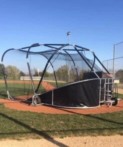 Trigon Pro Cage Rollaway Baseball Batting Cage -Cheap Softball Store a32 983 3