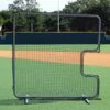 Trigon Pro Cage 7'x7' Softball Pitcher's C-Screen Protective Screen