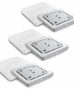 Champro Spyder 15" Turf Bases, White, Set/3, B001TW