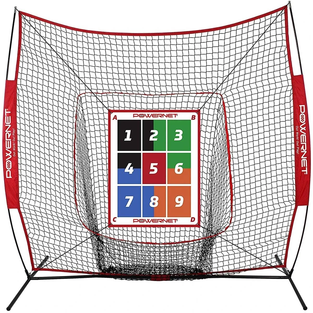 POWERNET Reversible Numbered Pitching Pad 4 POWERNET Reversible Numbered Pitching Pad - Image 4