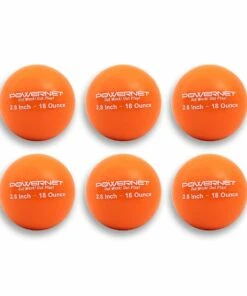 POWERNET 2.8" Weighted Batting/Throwing Training Balls, 6pk -Cheap Softball Store a33 017 18