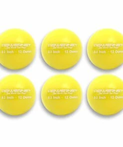POWERNET 3.2" Weighted Batting/Throwing Training Balls, 6pk