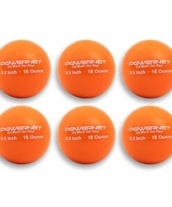 POWERNET 3.2" Weighted Batting/Throwing Training Balls, 6pk -Cheap Softball Store a33 019 18 1