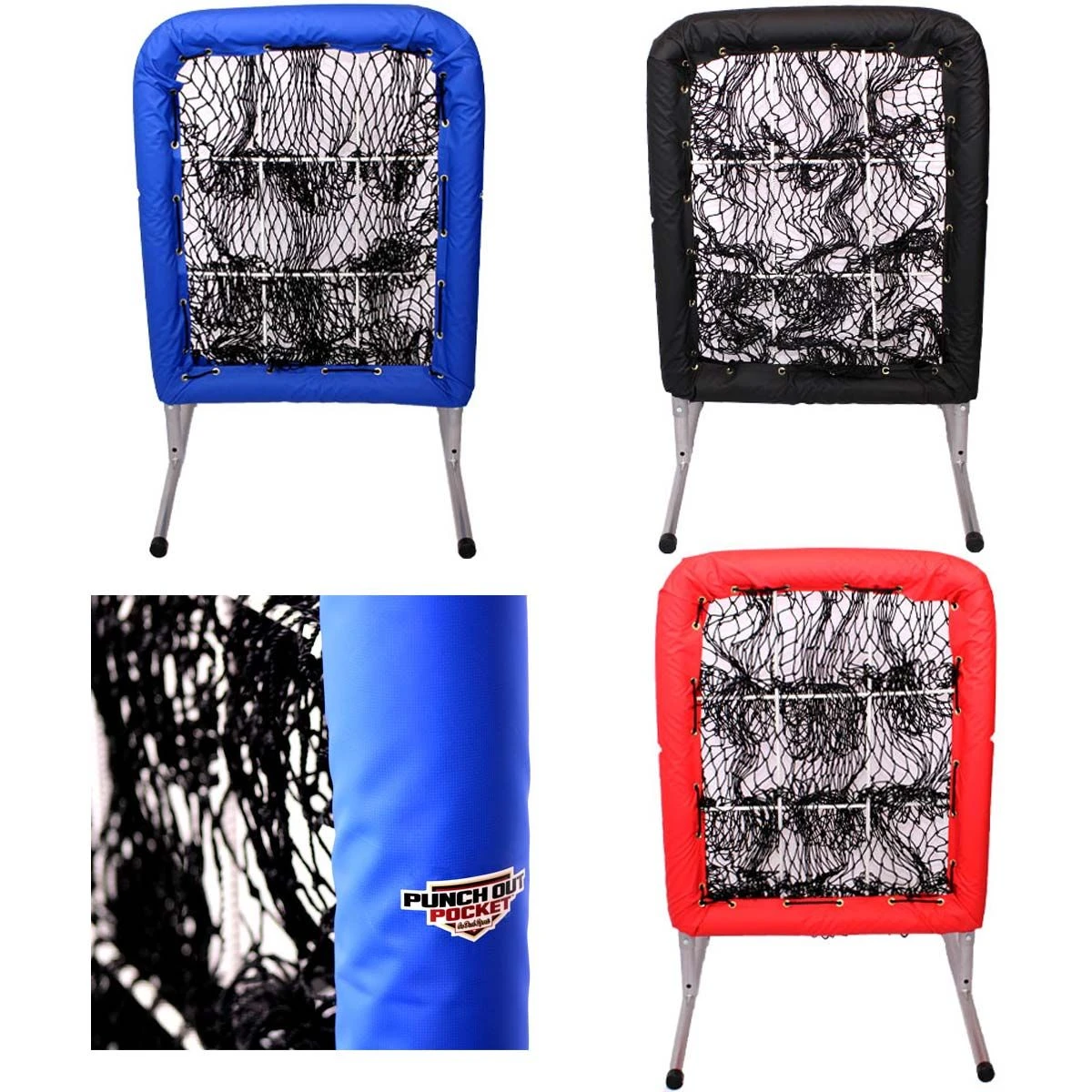 On Deck Sports Punch Out Pocket Pitching Trainer Royal 3 On Deck Sports Punch Out Pocket Pitching Trainer Royal - Image 3