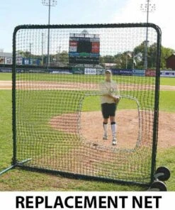 Softball Protective Screen REPLACEMENT NET, 7'H x 7'W