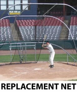 Jaypro REPLACEMENT NET for Big League Bomber Portable Batting Cage (BBLS-12)