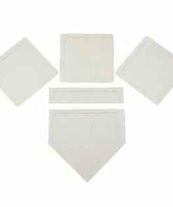 Schutt Recreational Throw Down Baseball/Softball Base Set, White