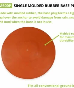 Champion Rubber Base Plug for Ground Anchors, M500P 6 Champion Rubber Base Plug for Ground Anchors, M500P -Cheap Softball Store a33 232 new 03