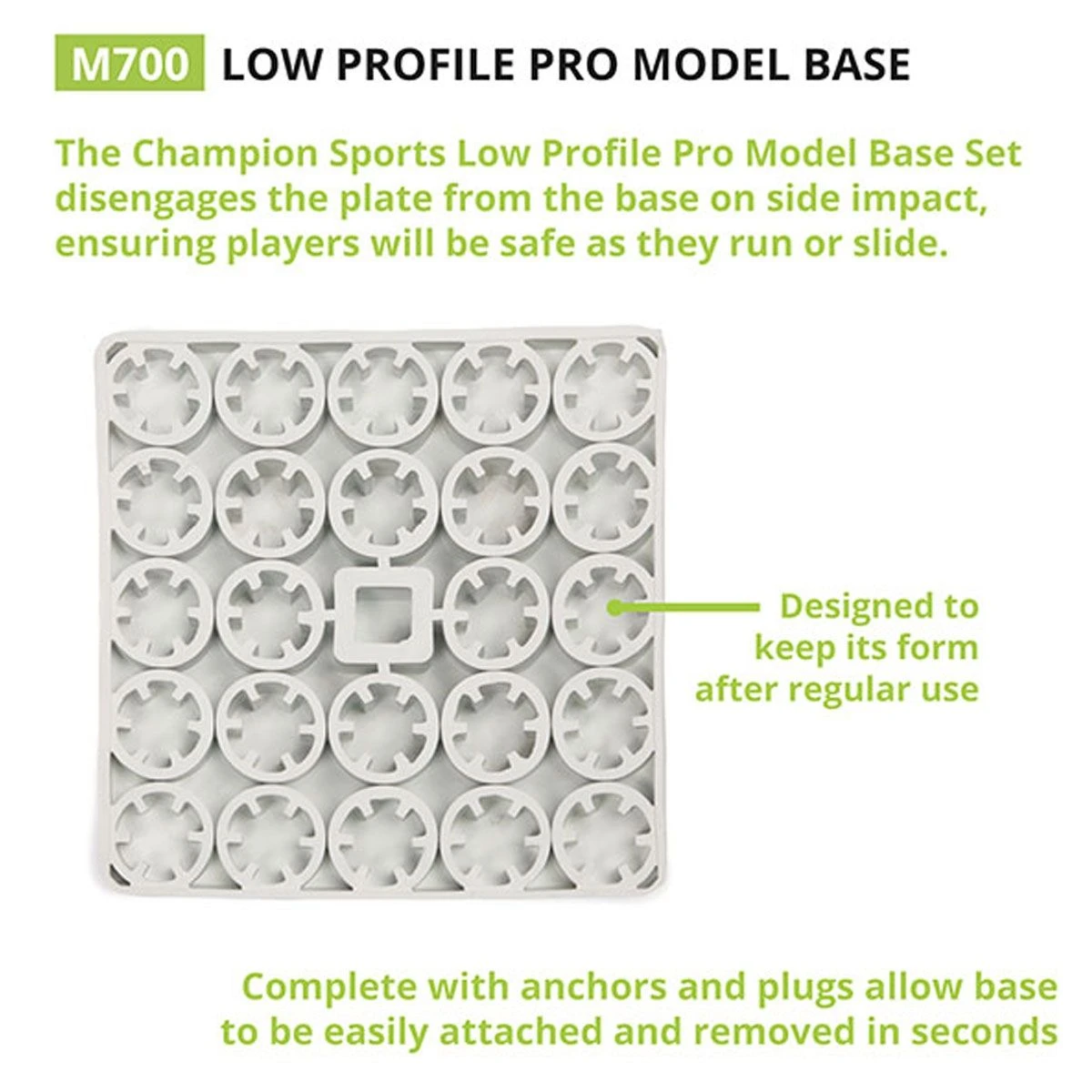 Champion Hollywood Style Base Set, M700 2 Champion Hollywood Style Base Set, M700 - Image 2