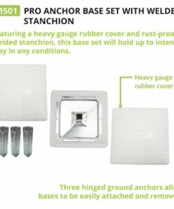 Champion Hollywood-Style Pro Anchored Base Set, M501 -Cheap Softball Store a33 253 2021 inset