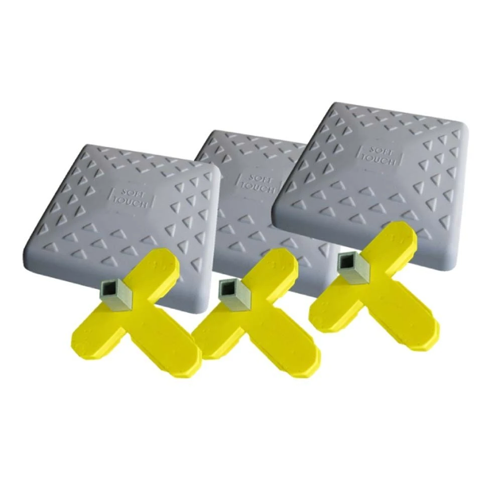 Soft Touch 14" Stay Down Convertible Bases, C1400, Set/3 1 Soft Touch 14" Stay Down Convertible Bases, C1400, Set/3