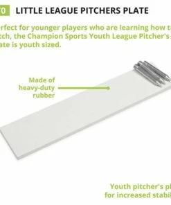 Champion Youth League Pitcher's Plate with Spikes, 70 -Cheap Softball Store a33 257 new 3