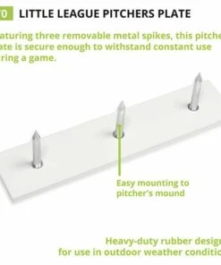 Champion Youth League Pitcher's Plate with Spikes, 70 -Cheap Softball Store a33 257 new 4