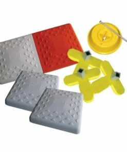 Soft Touch 15" Stay Down Convertible Bases & Double 1st Base, C15DBL-SET