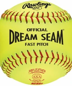 Rawlings 12", 47/375 Dream Seam Leather Fastpitch Softballs, C12RYLAH, dz