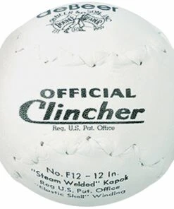 deBeer 12" Clincher F12 Official Softballs, dz