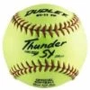 Dudley 11" SY11FP 47/375 Synthetic Fastpitch Softballs, dz