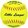 Dudley 12", 4L113Y 47/375 Fastpitch Little League Leather Softballs, dz