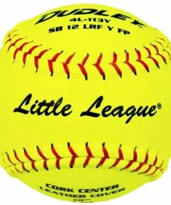Dudley 12", 4L113Y 47/375 Fastpitch Little League Leather Softballs, dz