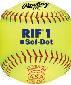 Rawlings 11" ASA RIF Level 1 Synthetic Fastpitch Softballs, SR11RYSA , dz