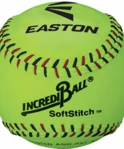 Easton 12" Incrediball Neon SoftStitch Training Softball, A122609T, ea