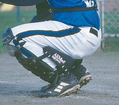 Easton ADULT Catcher Knee Savers Black 2 Easton ADULT Catcher Knee Savers Black - Image 2