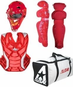 All Star CKW12.5PS Fastpitch Softball Catcher's Gear Kit, AGE 7-9 Navy