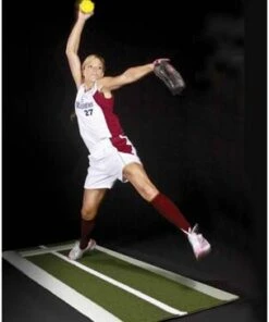 Jennie Finch MP3010 Pitching Lane Pro Softball Turf Pitching Mat -Cheap Softball Store a33 708 15