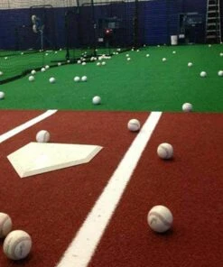 6'x12' Lined Batting Turf Mat Pro Green -Cheap Softball Store a33 754 clay inset