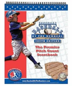 Baseball by the Numbers Youth Pitch Count Scorebook
