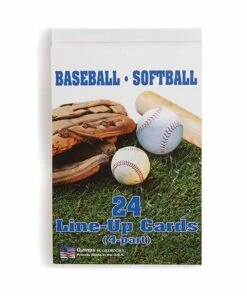 Athletic Connection Baseball/Softball Line-Up Card Booklet