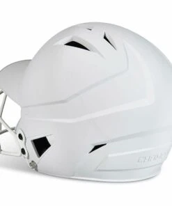 Champro HX Rise Fastpitch Matte Batting Helmet w/Faceguard Royal -Cheap Softball Store a34 554 04