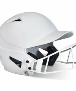 Champro HX Rise Fastpitch Matte Batting Helmet w/Faceguard Royal -Cheap Softball Store a34 554 05