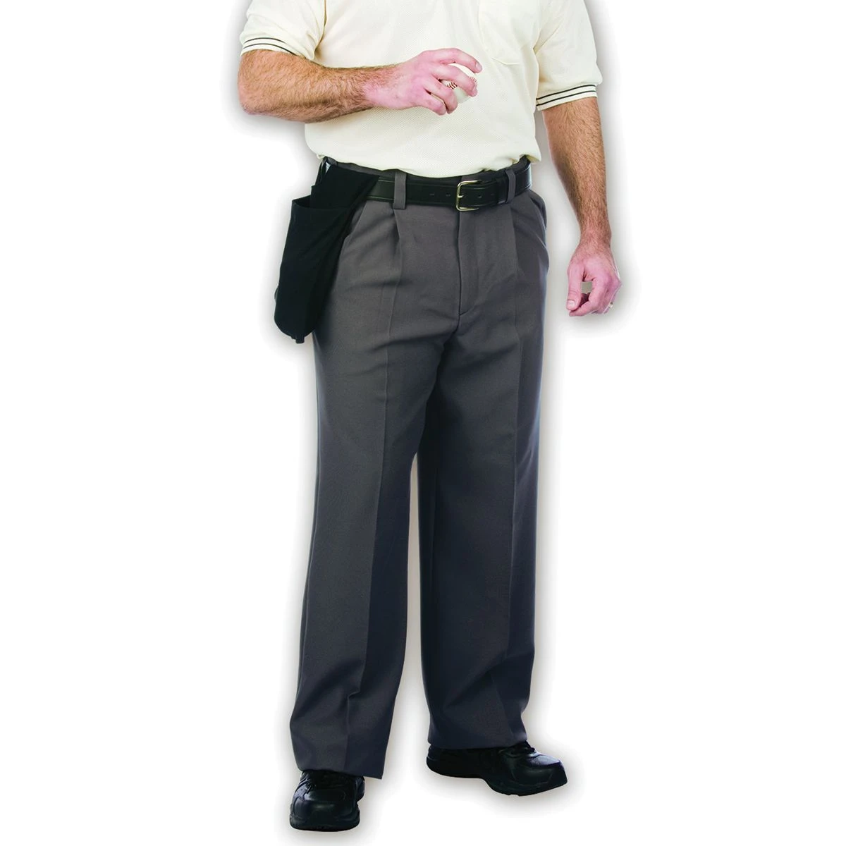 Dalco D9600 Pleat Front Umpire Pants, Charcoal 1 Dalco D9600 Pleat Front Umpire Pants, Charcoal