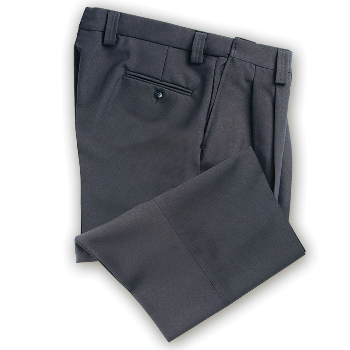 Dalco D9600 Pleat Front Umpire Pants, Charcoal 2 Dalco D9600 Pleat Front Umpire Pants, Charcoal - Image 2