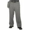 Dalco D9200 Plain Front Umpire Pants, Gray