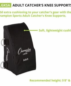 Champion ADULT Catcher's Knee Supports, LGKSA -Cheap Softball Store a34 696 new dia 01
