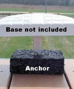 Rubber Baseball Base Anchor Foundation, , 1269901 SINGLE -Cheap Softball Store a34 818 new 02