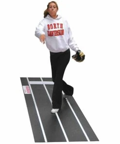 Club K Powerline Fastpitch Softball Pitching Mat