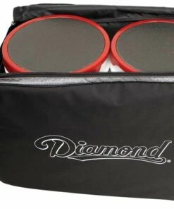 Diamond Wheeled Bucket Bag