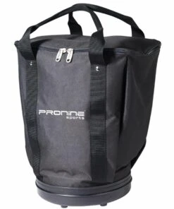 Pro Nine Baseball/Softball Ball Bag, 20"Hx10"Lx16.5"W Scarlet