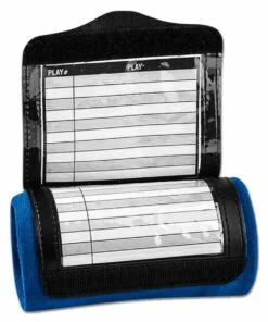 Champro TRIPLE Quarterback Playbook Wrist Band Optic Yellow