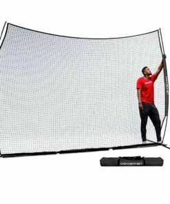 POWERNET 9'Hx12'W Portable Barrier Sport Net Navy