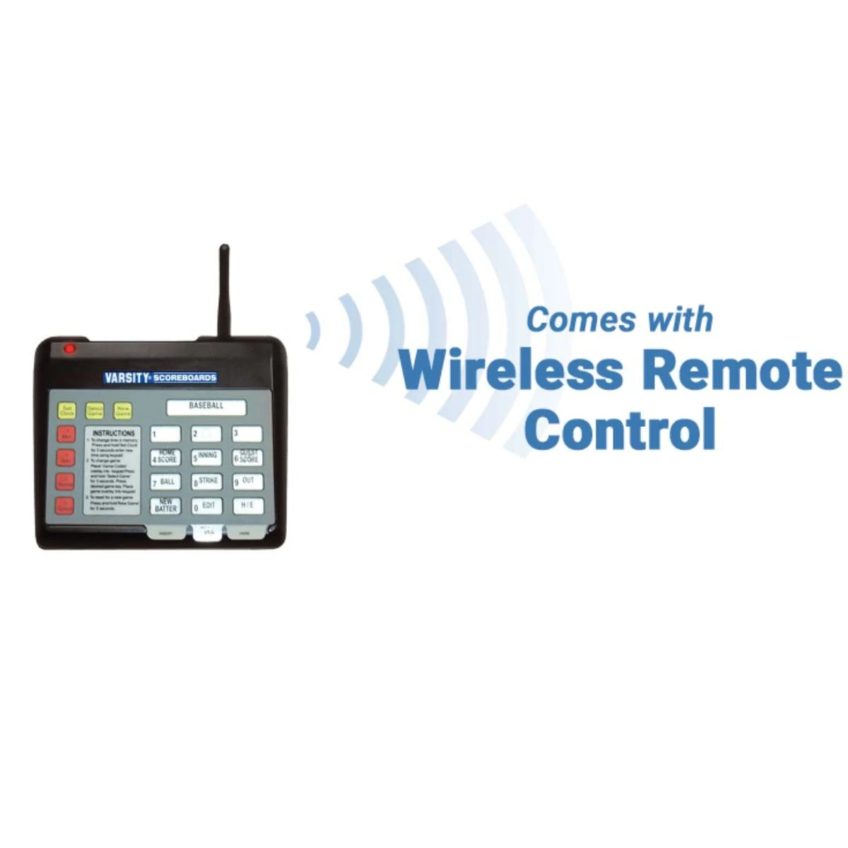 Varsity Scoreboard MS-4 Multi-Sport, Indoor / Outdoor Scoreboard 3 Varsity Scoreboard MS-4 Multi-Sport, Indoor / Outdoor Scoreboard - Image 3