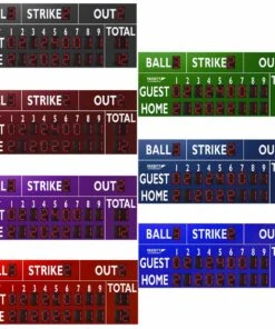 Varsity Scoreboards 3320 Baseball-Softball Scoreboard, 20'W x 8'H -Cheap Softball Store a91 162 new 21 colors 1