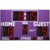 3312LED Baseball / Softball Scoreboard w/ Timer, 8'W x 5'H