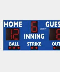 Varsity Scoreboards 3314 Baseball-Softball Scoreboard, 8'Wx4'H -Cheap Softball Store a91 175 new 21 height